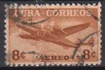 Cuba Vliegtuig, Verzenden, Gestempeld, Vliegtuigen