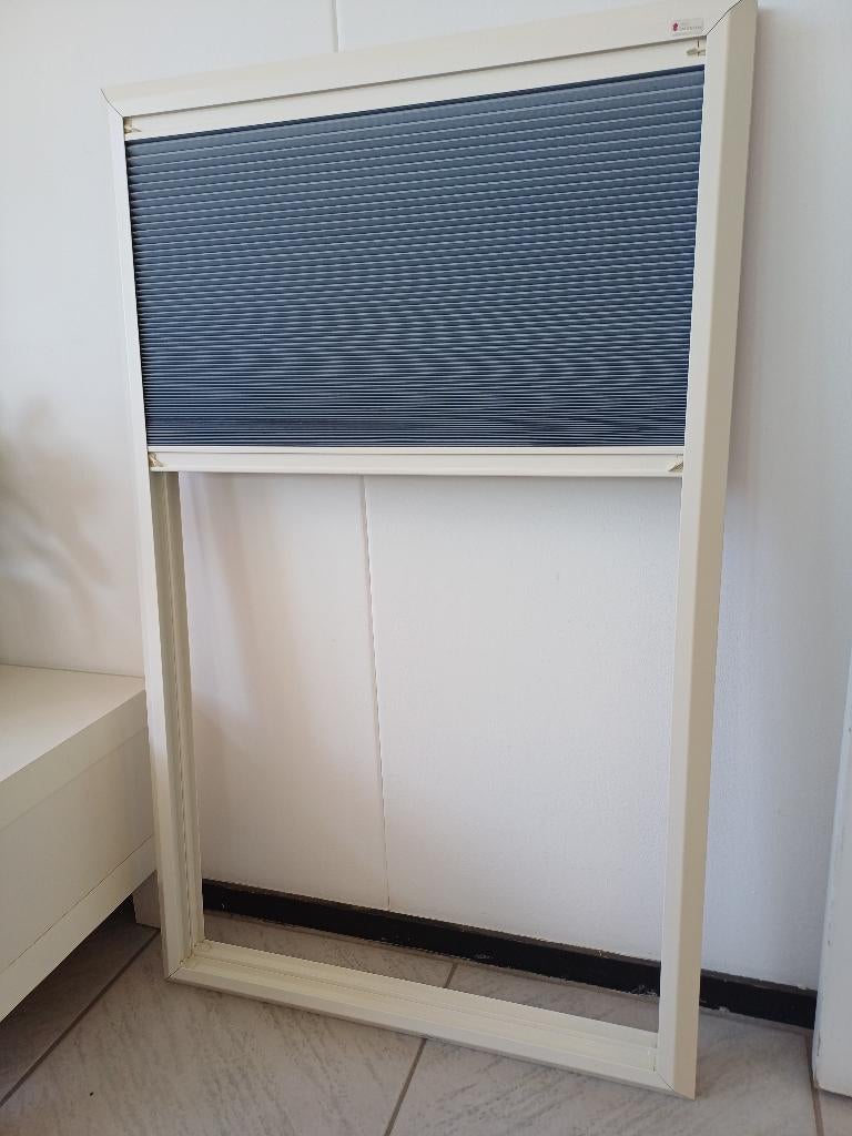 2x Keje Splendid Pliss C/D Triple, Ophalen, Grijs, Nieuw, 50 tot 100 cm