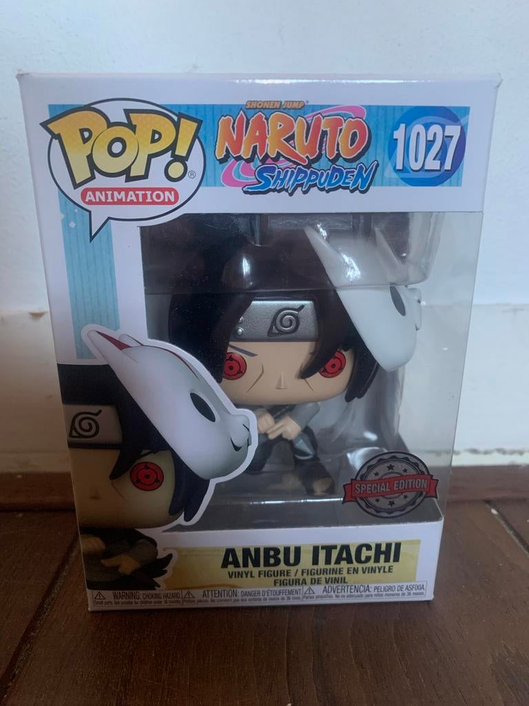 Funko Pop! Naruto Shippuden Anbu Itachi 1027 Special Edition, Ophalen of Verzenden, Nieuw