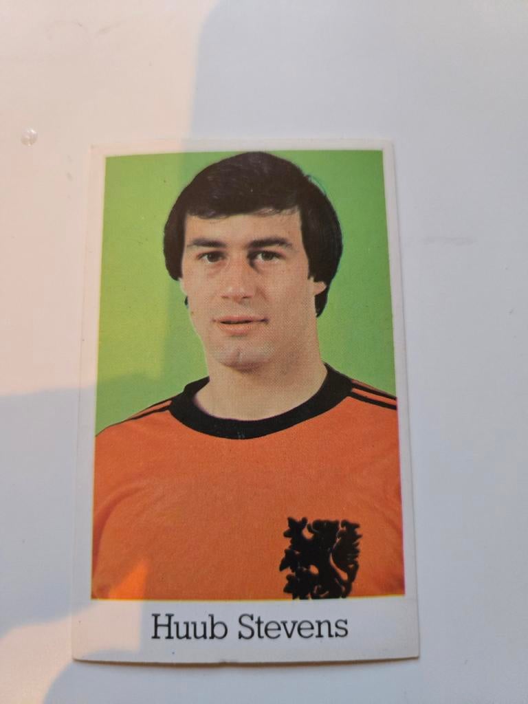 Hema sticker Huub Stevens - Nederlands Elftal 1980, Verzamelen, Sportartikelen en Voetbal, Ophalen of Verzenden, Gebruikt, Poster, Plaatje of Sticker