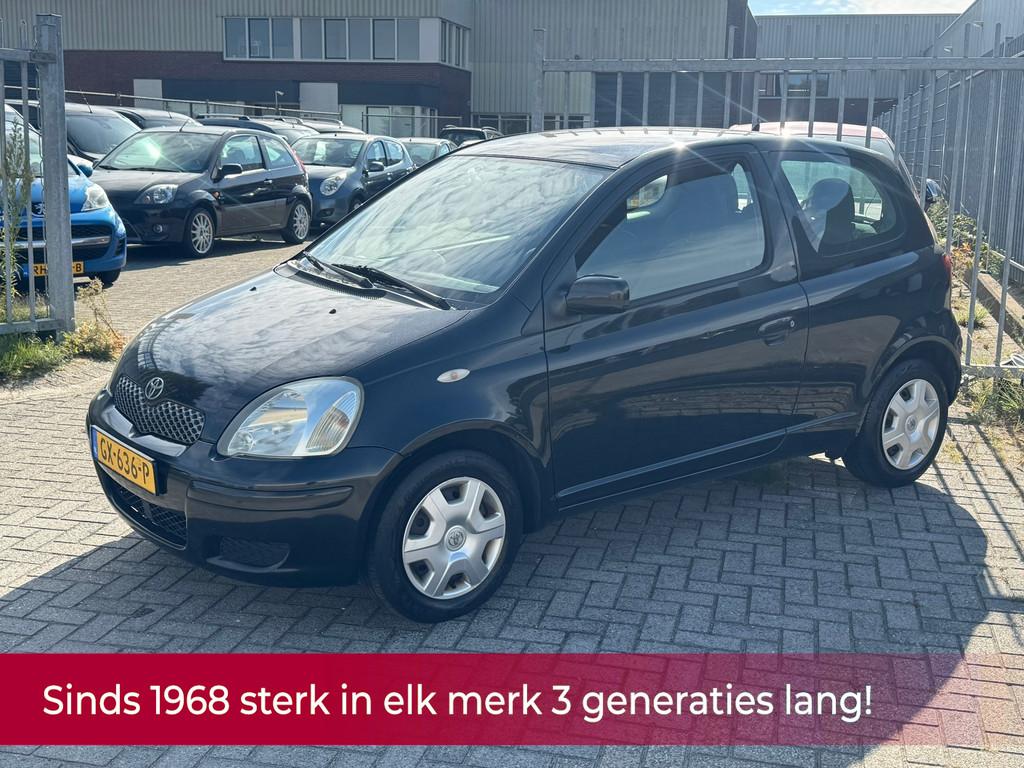 Toyota Yaris 1.0 VVT-i Sol! Airco l Elek pakket l MTF-stuur!, Stof, Gebruikt, 4 cilinders, 918 kg