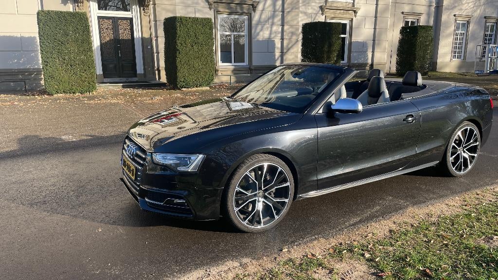 Audi S5  3.0 Tfsi Black Edition Cabrio Quattro, Vol opties, Auto's, Audi, Particulier, S5, 4x4, ABS, Airbags, Airconditioning