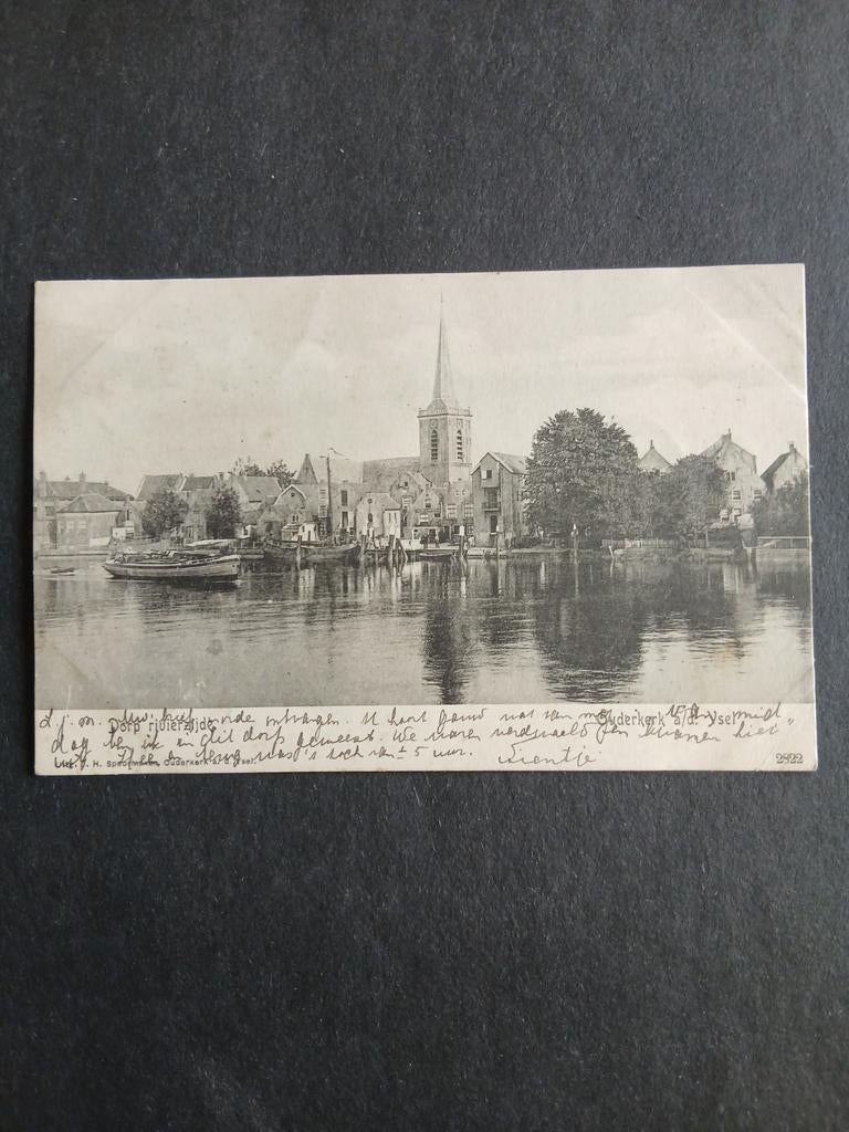 Ouderkerk aan de IJssel,  gelopen 1904, Ophalen of Verzenden, Voor 1920, Gelopen, Zuid-Holland