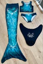 Mooie zeemeermin set (bikini en monovin) maat 134-146, Ophalen, Bikiniset, Meisje, Zo goed als nieuw