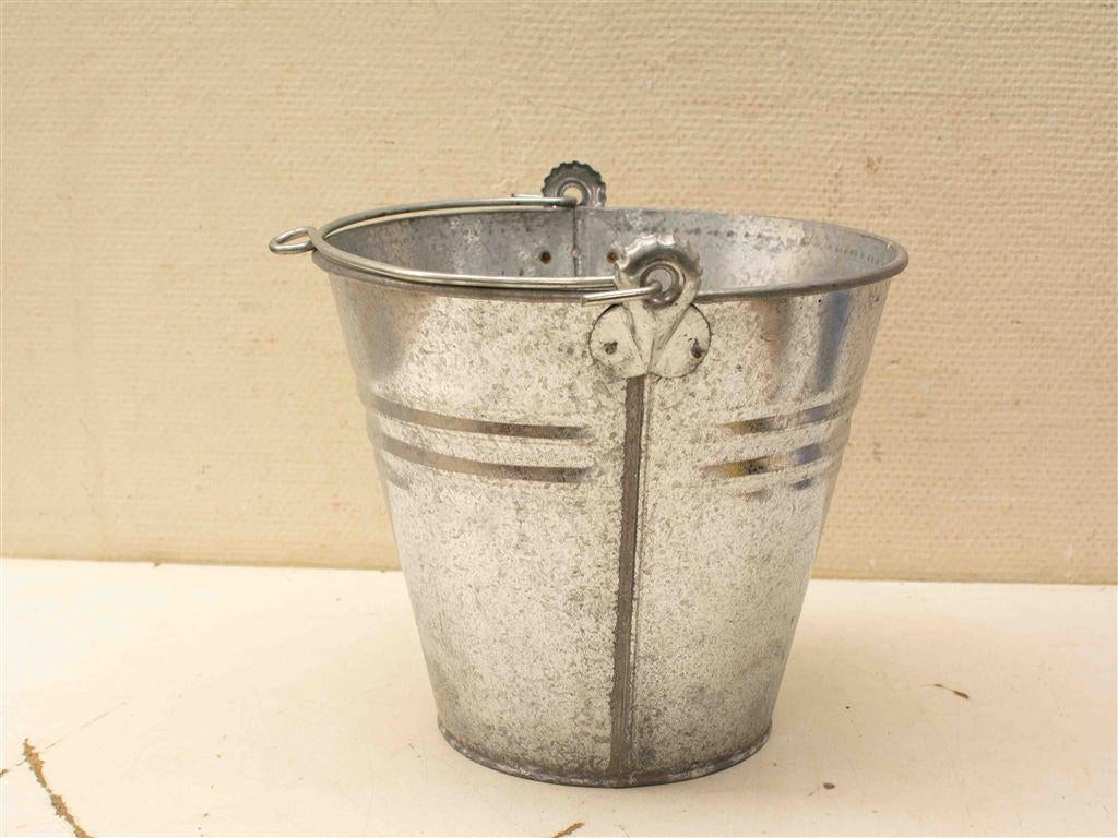 Metalen emmer 38605, Ophalen of Verzenden, Gebruikt, Kunststof