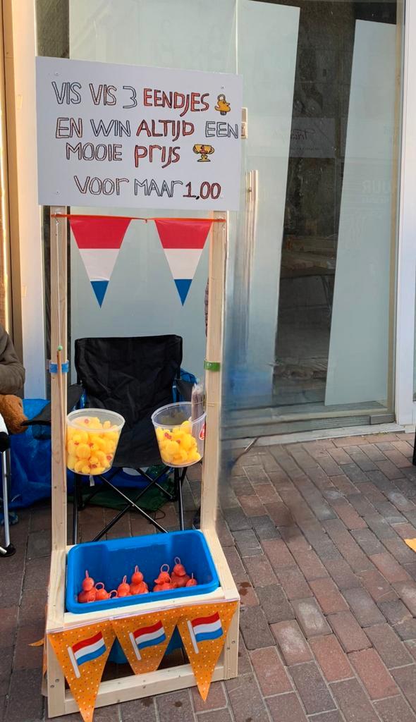 Kraampje, kraam, koningsdag, vrijmarkt, eendjes vissen, Diversen, Rommelmarktspullen, Ophalen