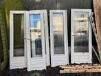 Diverse deuren met dubbelglas, ideaal voor renovatie, Ophalen, Gebruikt, Minder dan 80 cm, Buitendeur
