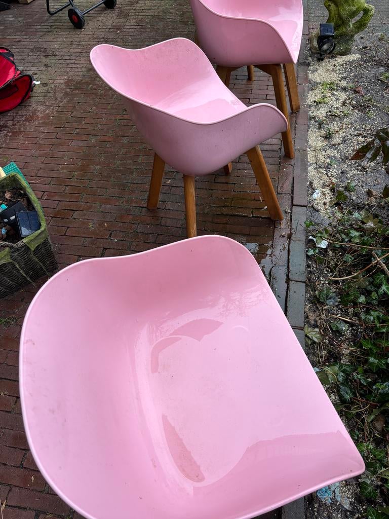 Kuipstoelen, Huis en Inrichting, Stoelen, Ophalen, Wit