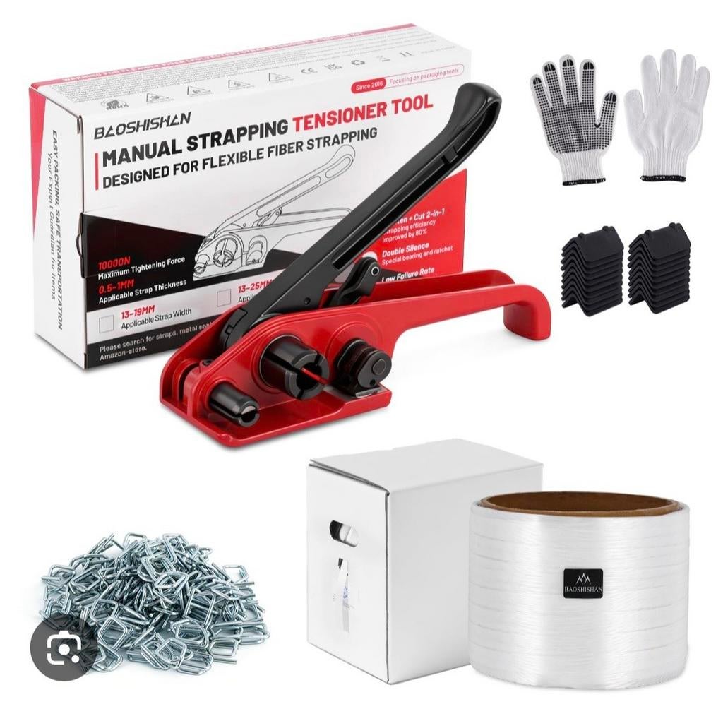 BAOSHISHAN Handmatige omsnoeringsmachine set, Doe-het-zelf en Verbouw, Ophalen of Verzenden