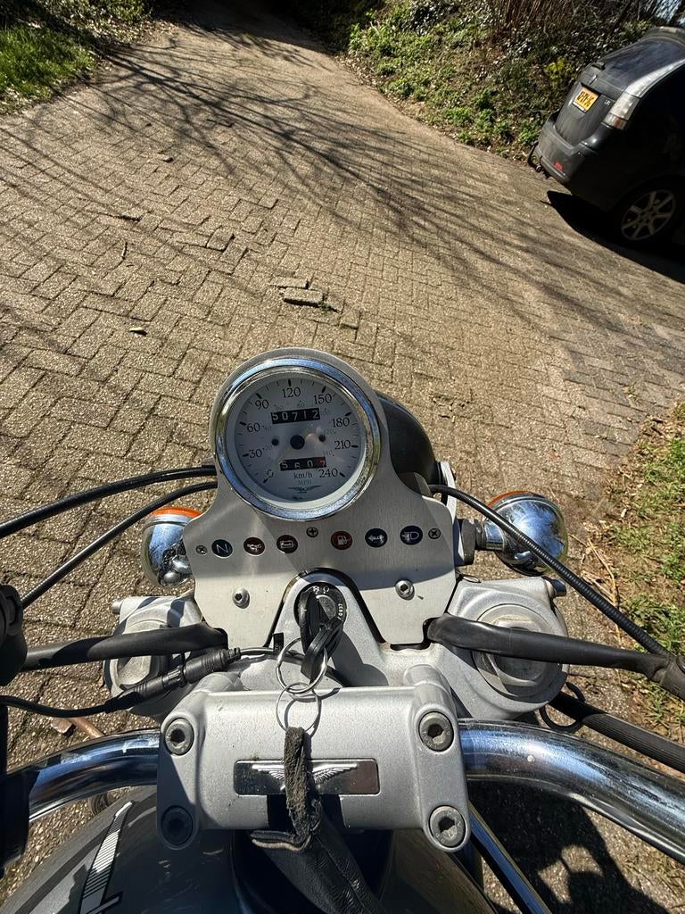 Moto Guzzi Jackal California 1100 met toebehoren, Motoren, 1064 cc, Cardan-aandrijving, 2 cilinders, Particulier