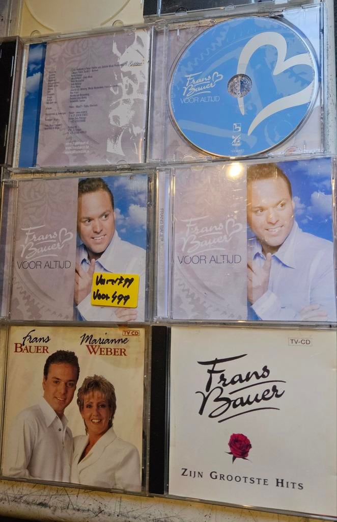 Frans Bauer CD Albums Orgineel, Ophalen of Verzenden, Gebruikt, Levenslied of Smartlap