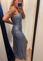 Lichtblauwe Galajurk Maat M - Eva & Lola, Kleding | Dames, Maat 38/40 (M), Galajurk, Blauw, Ophalen of Verzenden