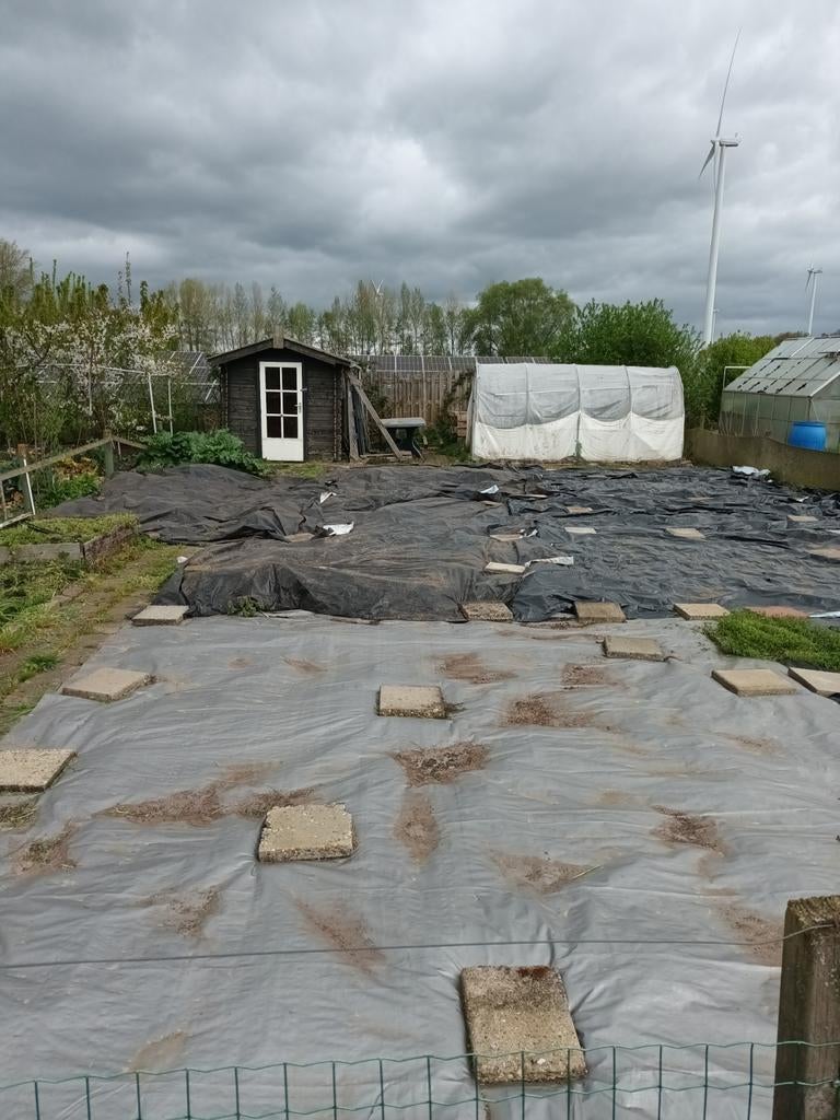 Volkstuin te huur, Tuin en Terras, Ophalen of Verzenden, Beton, Klinkers