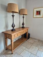 Eiken wandtafel - side table, Antiek en Kunst, Ophalen