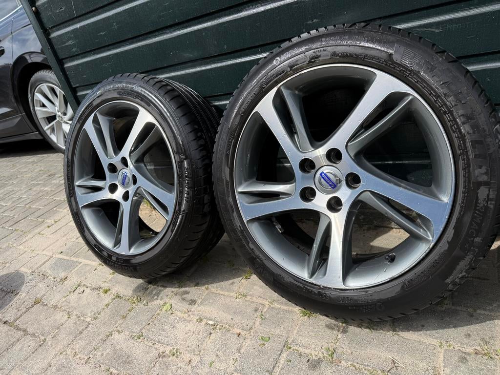 Volvo “spider” velgen 17 inch, Auto-onderdelen, Banden en Velgen, Ophalen, Gebruikt, Banden en Velgen, 17 inch