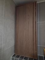 Ikea Angsjon bovenkast badkamer, bruin eiken, zgan, Ophalen, (Half)hoge kast, Minder dan 50 cm, Zo goed als nieuw