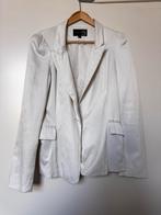 Wit Colbert met Glanzend Stofje - Maat 40, Maat 38/40 (M), Wit, Ophalen of Verzenden, Jasje