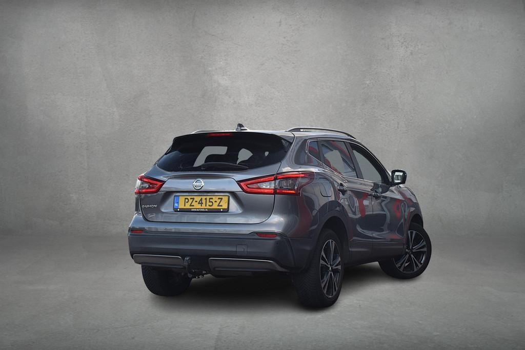 Nissan Qashqai 1.2 Tekna 17" | Trekhaak | Pano | Facelift |, Stof, Gebruikt, Euro 6, 4 cilinders