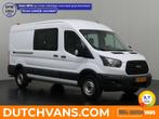 Ford Transit 2.0TDCI 130PK L3H2 Dubbele Cabine | 6-Persoons, Auto's, Bestelauto's, 13 km/l, Euro 6, 4 cilinders, 2800 kg