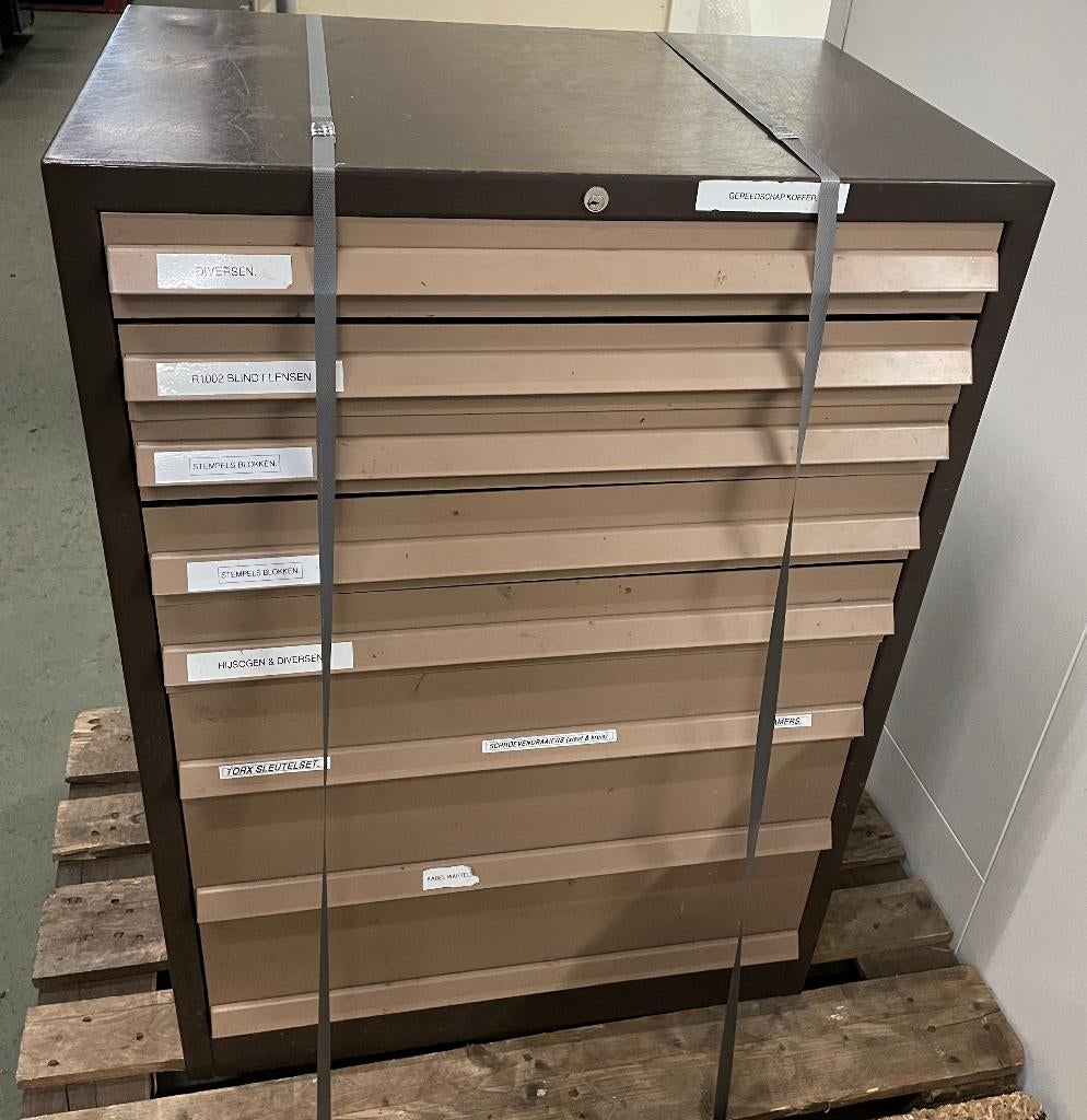 Gereedschapskast, ladekast gereedschap, Ophalen, Gebruikt