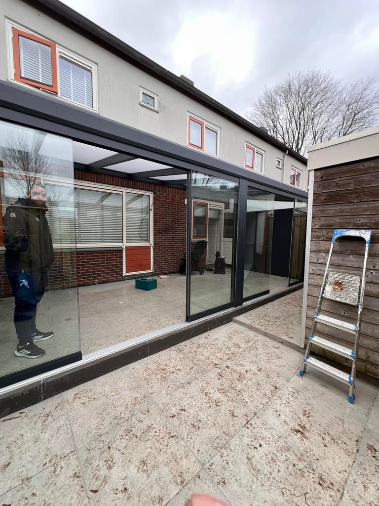 Veranda overkapping tuinhuis, Tuin en Terras, Overkappingen, Ophalen of Verzenden, Zo goed als nieuw, Veranda