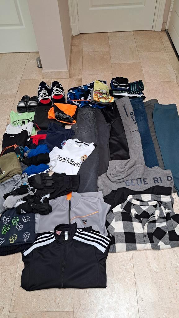 Pakket jongen 134 140 146 puma hema cars psg real madrid, Kinderen en Baby's, Kinderkleding | Kinder-kledingpakketten, Maat 134