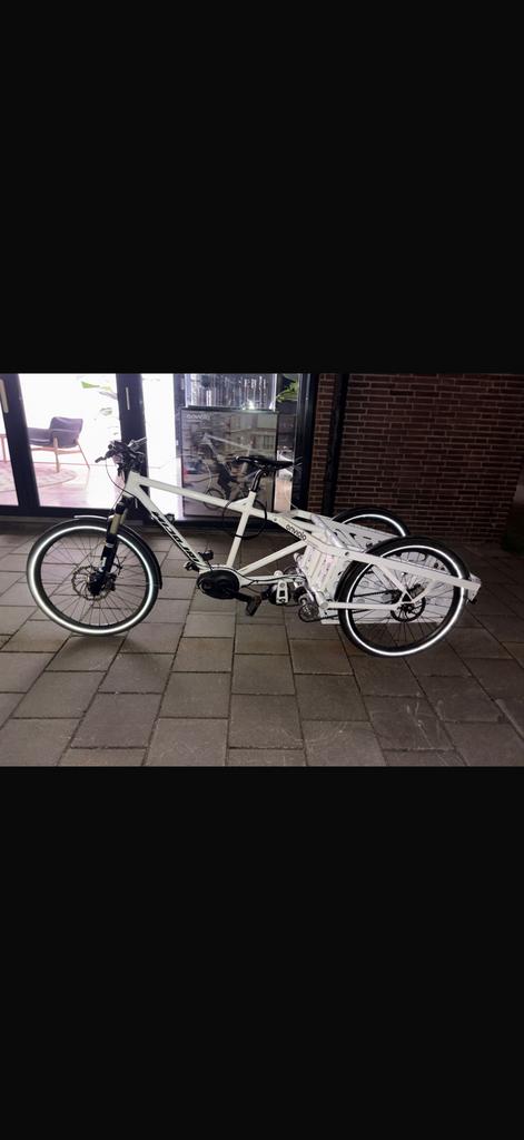 Elektrische longtail bakfiets (opknapper), Fietsen en Brommers, Fietsen | Bakfietsen, Overige merken, Gebruikt, Goederen, Elektrisch