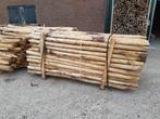 Kastanjehouten palen, heiningpalen, 300cm lang , 10/12cm dik, Tuin en Terras, Ophalen, Nieuw, 250 cm of meer, Palen