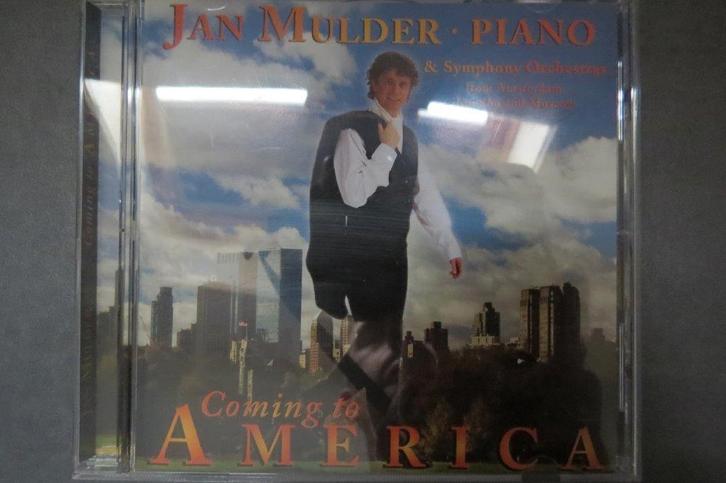 Cd instrumentaal: Coming to America, Jan Mulder, piano, Cd's en Dvd's, Cd's | Religie en Gospel, Zo goed als nieuw, Gospel, Ophalen of Verzenden
