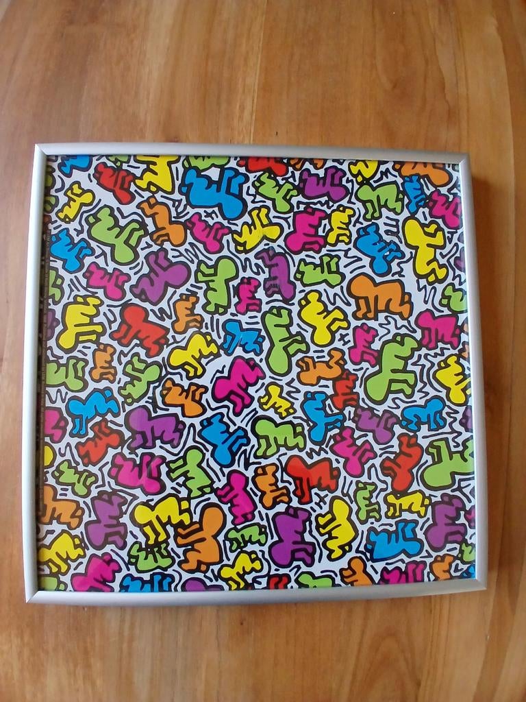Keith Haring 'Baby's' ingelijste poster, Ophalen of Verzenden