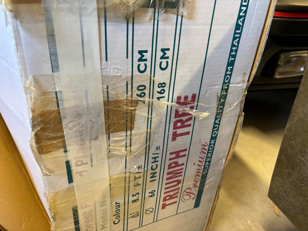 Kunst kerstboom, Ophalen of Verzenden, Zo goed als nieuw