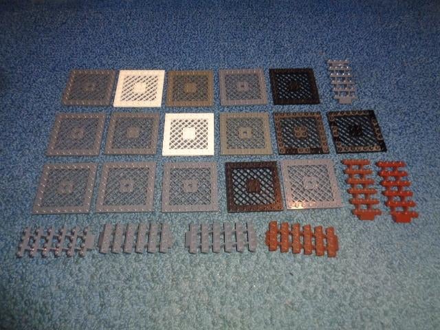 Partij X14=Lego roosters + trappen