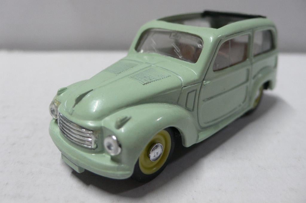 fiat topolino belvedere 50 er jaren - brumm  1/43, Hobby en Vrije tijd, Verzenden, Zo goed als nieuw, Auto, Overige merken