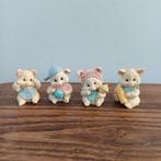 Set van 4 vintage babybiggen, Ophalen of Verzenden, Gebruikt, Dier