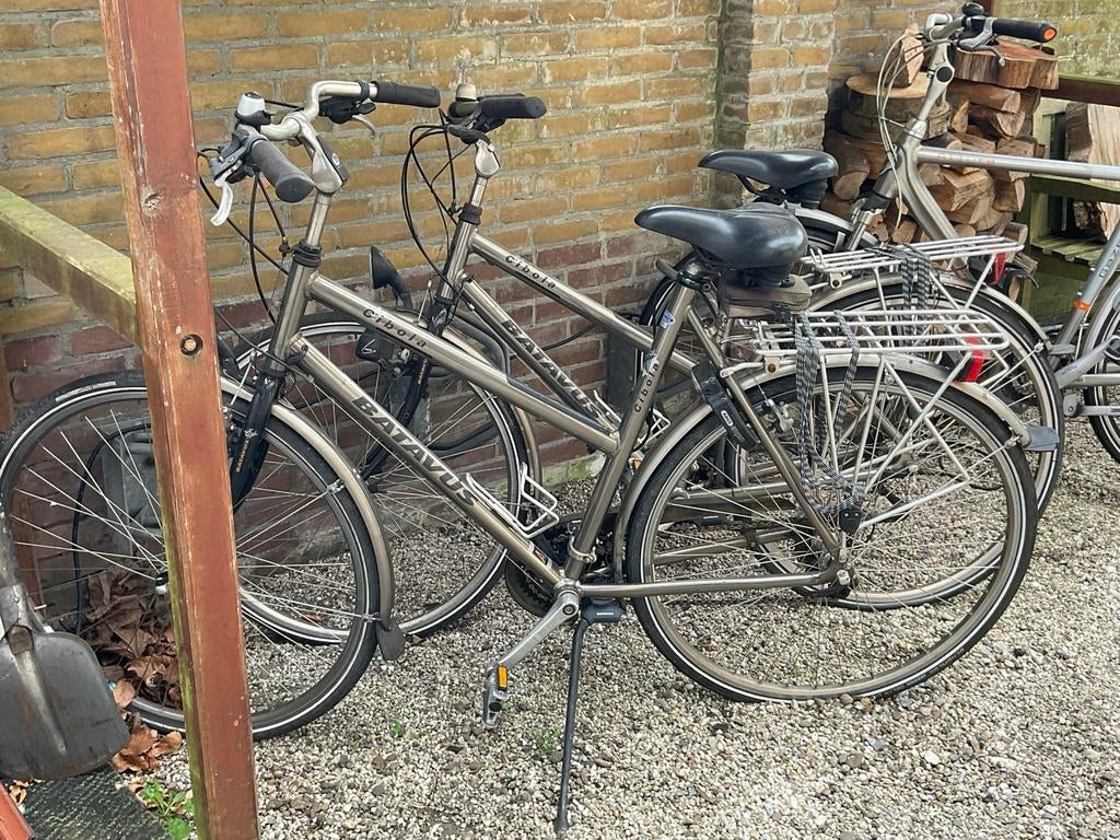 2 Batavus Cibola toerfietsen - dames en herenmodel, Fietsen en Brommers, Ophalen, 28 inch, Batavus, Meer dan 20 versnellingen