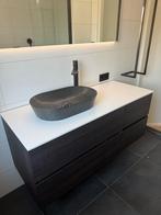 Modern zwevend badkamermeubel, Ophalen, 100 tot 150 cm, Zo goed als nieuw, Minder dan 100 cm