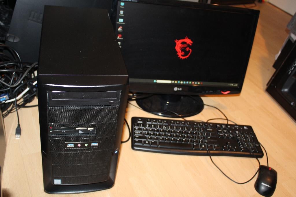 Thuis/game pc: windows 11, Office, i5, SSD+gratis tv, 256 GB, 8 GB, Virtual Reality, Ophalen of Verzenden