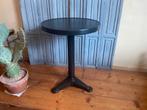 Bistrotafel Tuintafel rond Tolix jaren 50 Frans, Ophalen