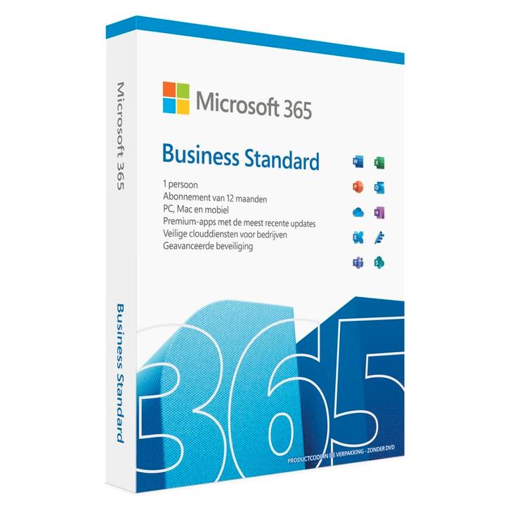 Microsoft 365 Business Standard 1 licentie(s), Boeken, Studieboeken en Cursussen, Nieuw, Niet van toepassing, Beta, Ophalen of Verzenden