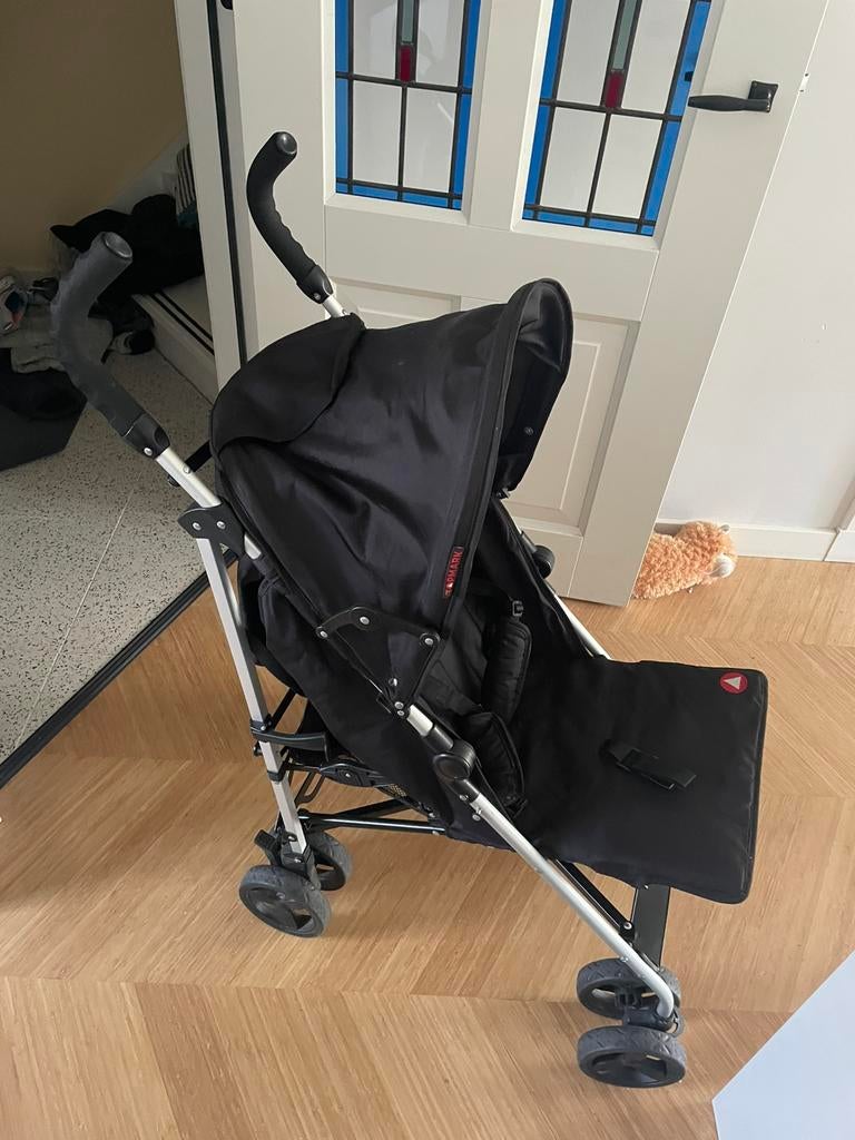 Inklapbare zwarte buggy, Ophalen, Gebruikt, Overige merken