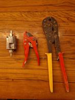 Viega hand perstang 16mm + Mantelbuisstripper + buisknipper, Ophalen of Verzenden, Gebruikt