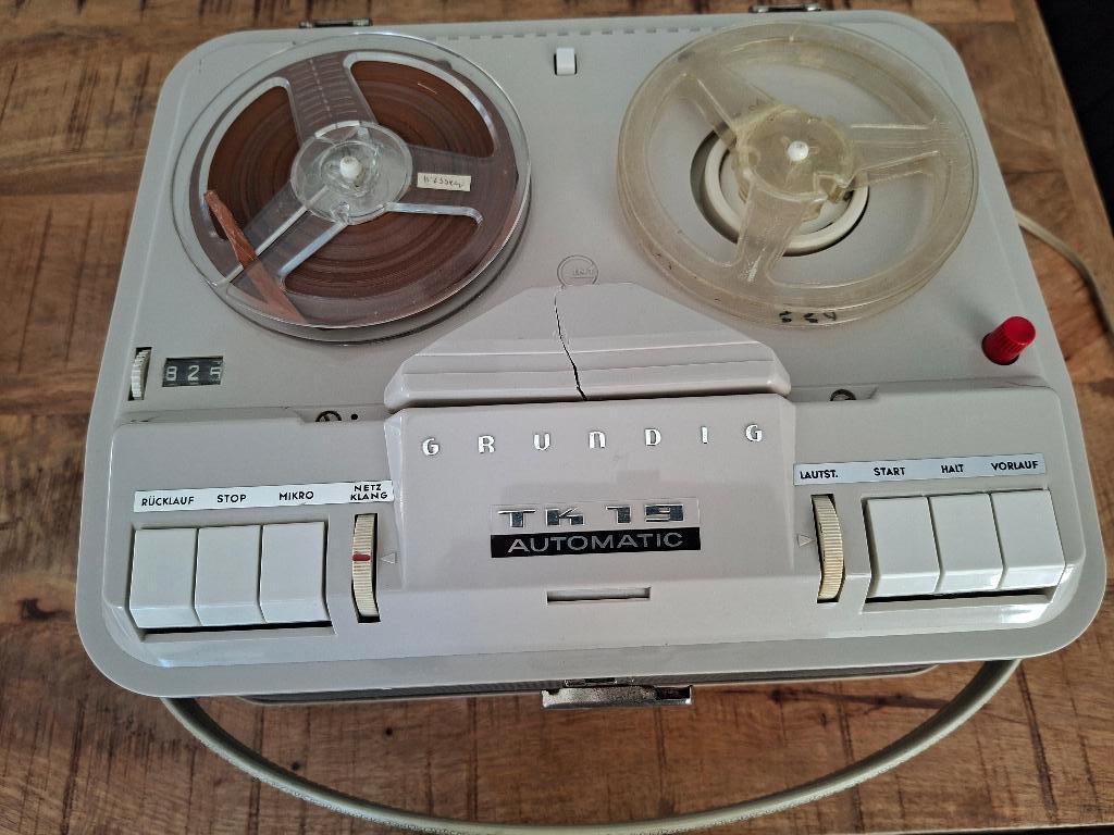 bandrecorder, Audio, Tv en Foto, Bandrecorders, Ophalen of Verzenden, Bandrecorder, Met stofkap