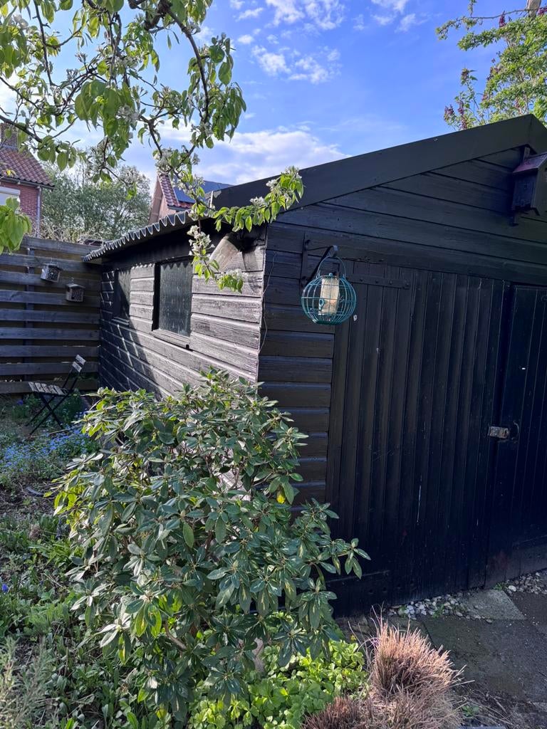 Schuur met nieuw dak, Ophalen, Gebruikt, Schuur, Zonder ramen