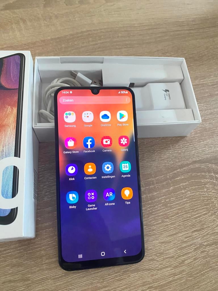 Samsung Galaxy A50 128GB, Ophalen, Zwart, Zo goed als nieuw, 128 GB