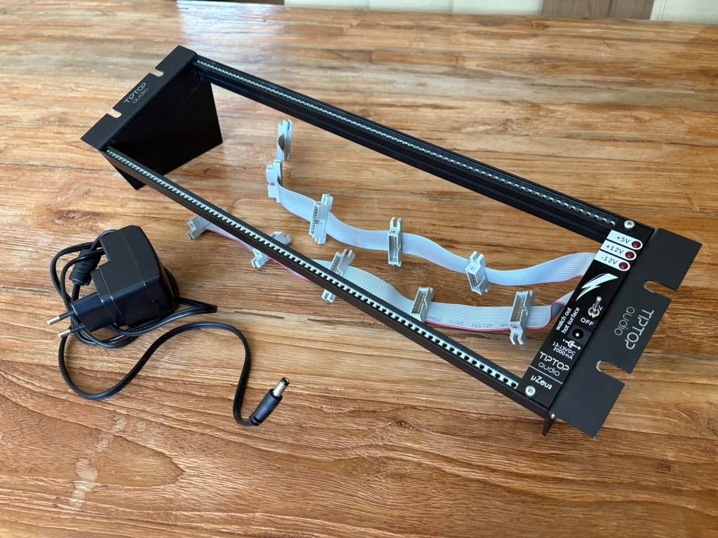 Eurorack Tiptop Audio HEK rack zwart, Ophalen of Verzenden, Zo goed als nieuw