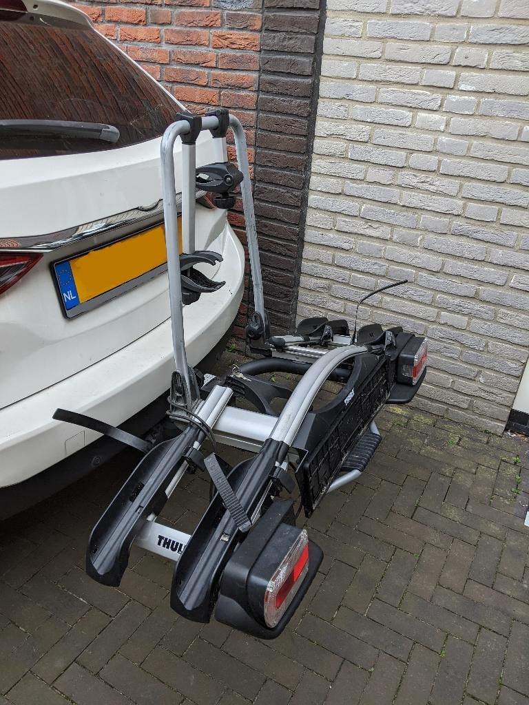 Thule EuroWay 921 Fietsendrager (2 fietsen), Ophalen, 2 fietsen, Gebruikt, Trekhaakdrager
