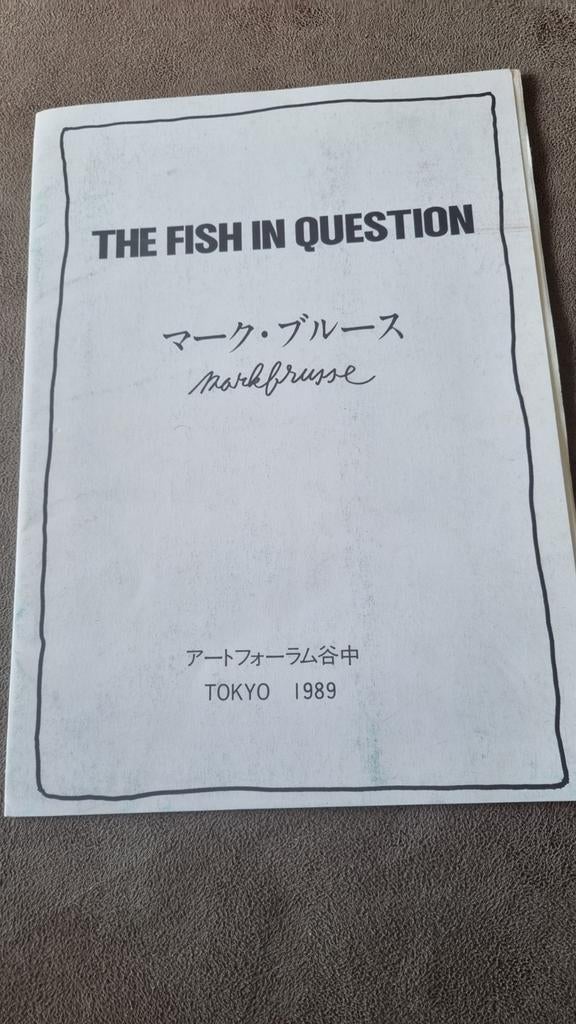 The Fish in Question - Mark Brusse (1989), Ophalen of Verzenden, Gelezen, Overige onderwerpen, Mark Brusse