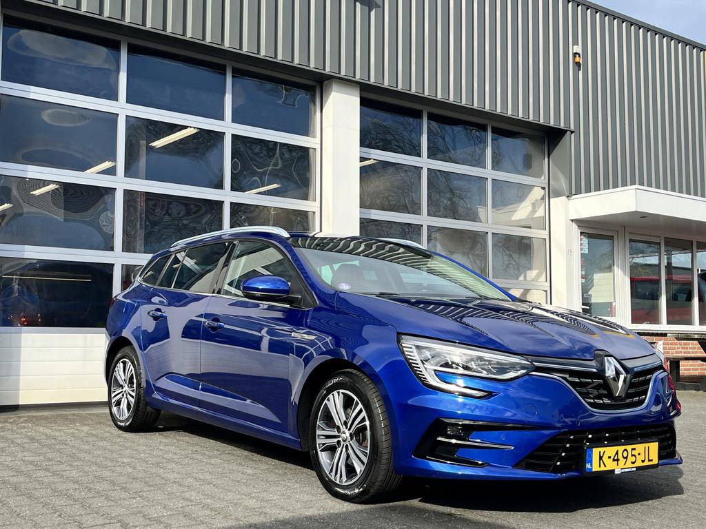 Renault Mégane Estate 1.3 TCe Intens Airco Trekhaak 1700kg, Voorwielaandrijving, Gebruikt, 4 cilinders, Blauw