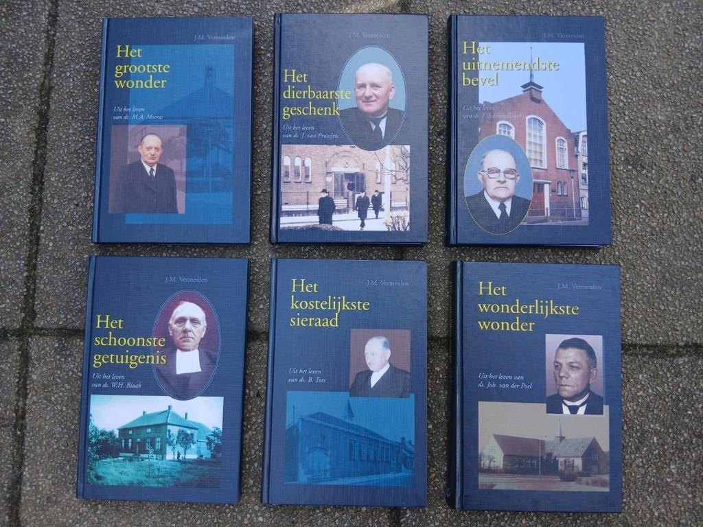 J.M.Vermeulen - diverse levensbeschrijvingen, Ophalen of Verzenden, Gelezen