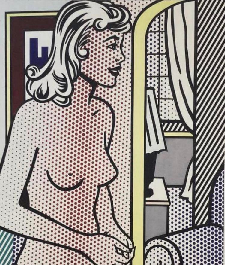 Roy Lichtenstein : lithografie meet certificaat, Antiek en Kunst, Ophalen of Verzenden